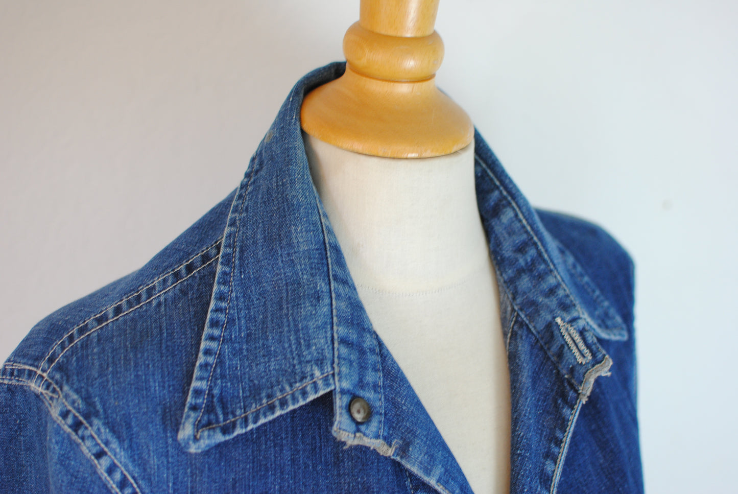 Strong Reliable SR denim 70s chore coat jean coat